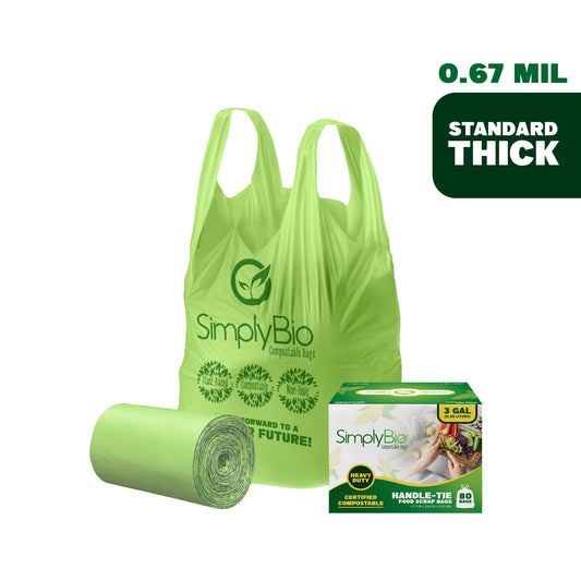 Handle-Tie Liners (80-Count) Small