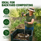 46.5" Stainless Steel Compost Aerator Tool