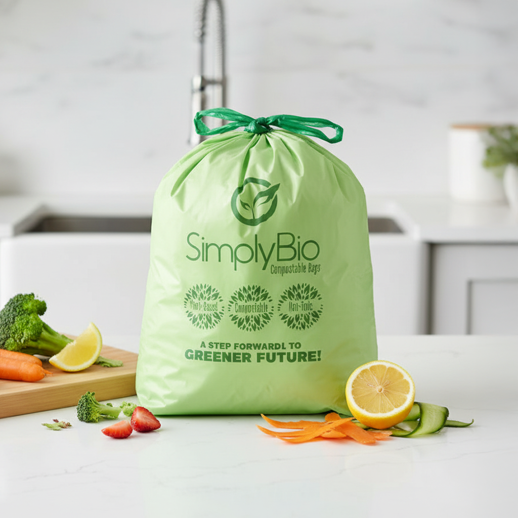 3–4 Gal Heavy Duty Drawstring Liners, 1 Mil, 50 Count