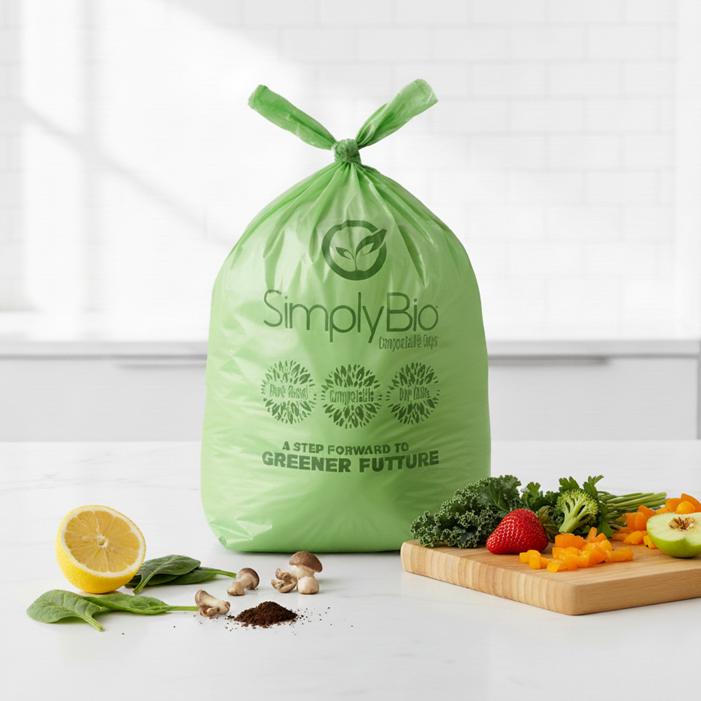 3–4 Gal Handle-Tie Liners, 0.67 Mil, 80 Count