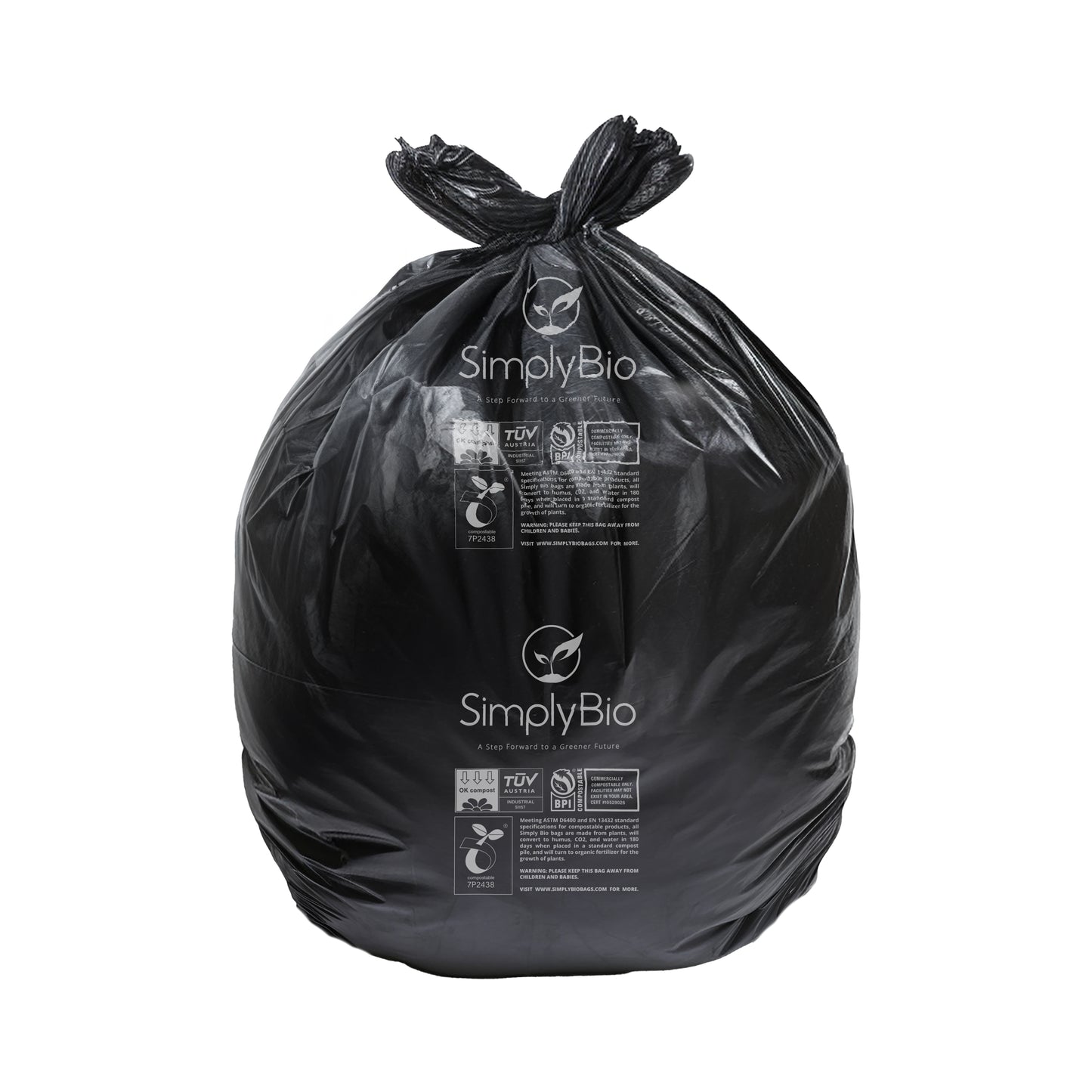 8-Gallon Handle-Tie Camping Toilet Bags (15-Count)