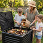 80-Gallon Large Lightweight BPA-Free Outdoor Compost Bin